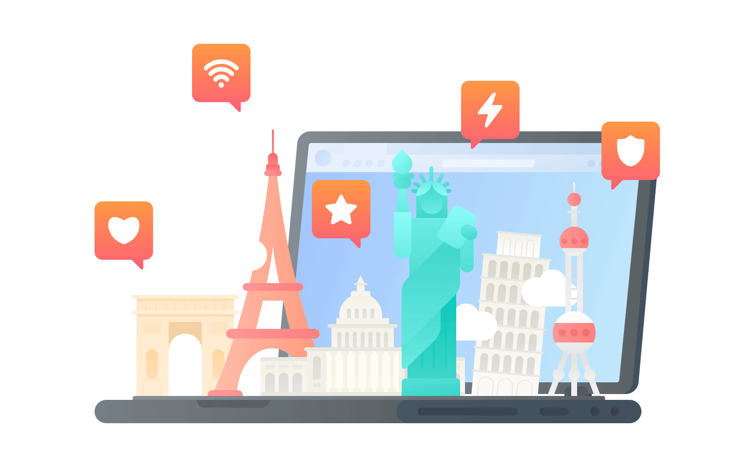 在特克斯和凯科斯群岛连接到中国vpn - 云回国